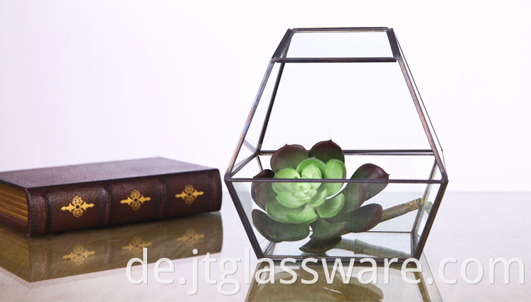 Glass Terrarium Geometric